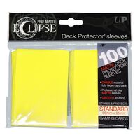 Eclipse Lemon PRO-Matte Sleeves (Yellow)