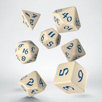 CLASSIC RUNIC DICE SET BEIGE&BLUE