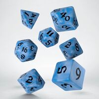 CLASSIC RUNIC DICE SET GLACIER&BLACK