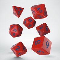 CLASSIC RUNIC DICE SET RED&BLUE