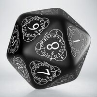 LEVEL COUNTER D20 BLACK&WHITE