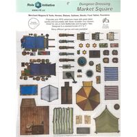 Market Square: Dungeon Dressings Stickers