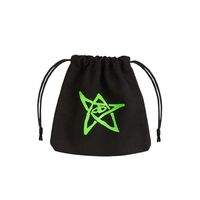 Call of Cthulhu Black & Green Dice Bag
