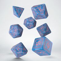 Runic Dice Set Glacier & Pink