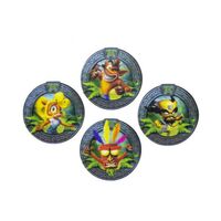 CRASH BANDICOOT LENTICULAR COASTER 4-PACK