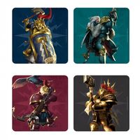 WARHAMMER AGE OF SOGMAR COASTER 4-PACK STORMCAST