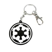 IMPERIAL CREST METAL KEYCHAIN STAR WARS