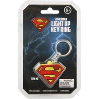 SUPERMAN LIGHT UP KEY RING