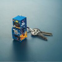 SPACE INVADERS ARCADE KEYRING