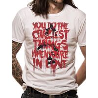 DC COMICS T-SHIRT CRAZIEST THINGS L