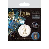 ZELDA BREATH OF THE WILD PIN BADGES