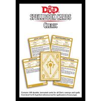 D&D Spellbook Cards: Cleric