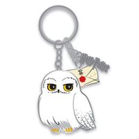HARRY POTTER HEDWIG METAL KEYCHAIN