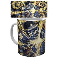 Doctor Who Ceramic Mug Exploding Tardis