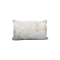 Beauty and the Beast Pillow Be Our Guest