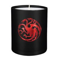 Game of Thrones Glass Candle House Targaryen