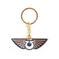 WARHAMMER 40K METAL KEYCHAIN SPACE MARINES ICON