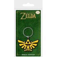 LEGEND OF ZELDA RUBBER KEYCHAIN TRIFORCE