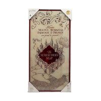 HARRY POTTER GLASS MARAUDER MAP