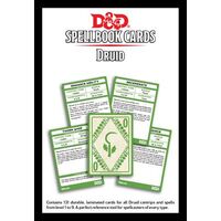 D&D Spellbook Cards: Druid