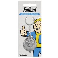 FALLOUT KEYCHAIN BROTHERHOOD OF STEEL