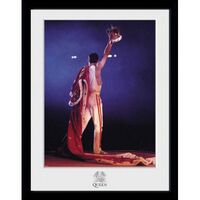 Queen Framed Poster Crown 45 X 34 CM