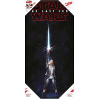 STAR WARS VIIIGLASS POSTER REY