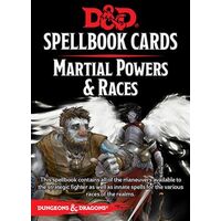 D&D Spellbook Cards: Martial Powers & Races