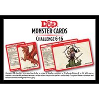 D&D Monster Cards: Challenge 6-16