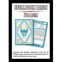 D&D Spellbook Cards: Paladin