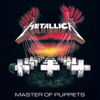 METALLICA FRAMED CANVAS MASTER OF PUPPETS
