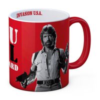 CHUCK NORRIS MUG SEE YOU IN HELL