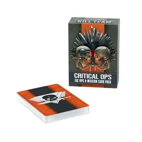 Kill Team: Critical Ops - Tac Ops & Mission Card Pack
