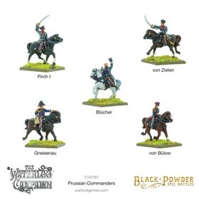 Prussian Commanders Waterloo Epic