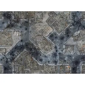 Warzone City Gaming Mat - 44"'x60"