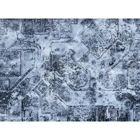 Winter Warzone Gaming Mat - 44"'x60"