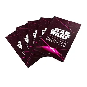 Star Wars: Unlimited Art Sleeves - Card Back Magenta