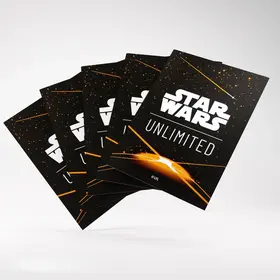 Star Wars: Unlimited Art Sleeves - Card Back Orange