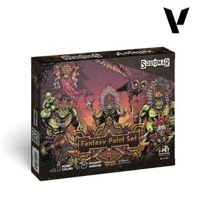 Fantasy Paint Set by  Squidmar (12 Colors + Figure)