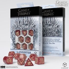 Game of Thrones Dice Set: Lannister