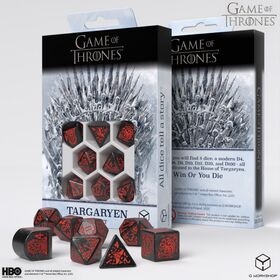 Game of Thrones Dice Set: Targaryen