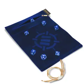 Enhance Roll on a Scroll Dice & Rolling Mat Blue