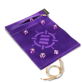 Enhance Roll on a Scroll Dice & Rolling Mat Purple