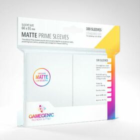 Gamegenic Matte Prime White Sleeves (100)