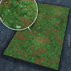 The Jungle Neoprene Game Mat 22"x30"