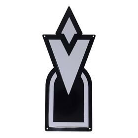 Elder Scrolls Skyrim Tin Sign Quest Marker