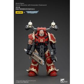 World Eaters Khorne Berzerker with Eviscerator Chainsword 13cm