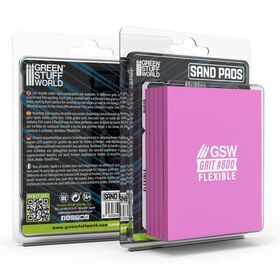 Flexible Sand Pads 100x80mm - 5mm - Grit #800 Violet (5)