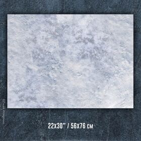 Frosty Plain Neoprene Game Mat 22"x30"