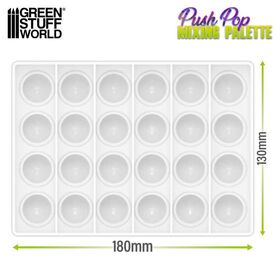 Push Pop Mixing Palette - 24 Wells (23mm Diam.)